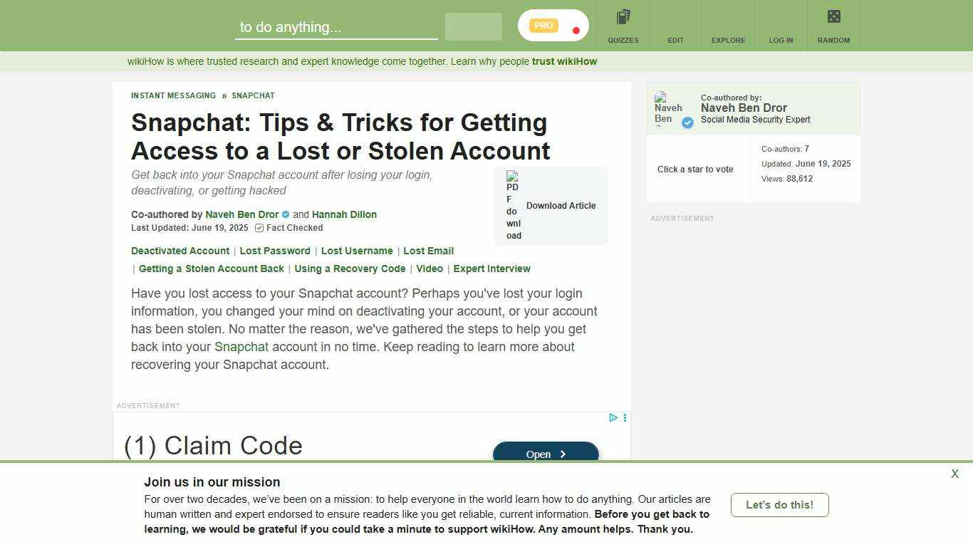 How to Recover Your Snapchat Account: 6 Tricks That Work
